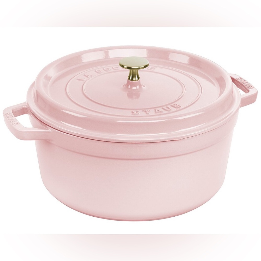 Staub Blush Cast Iron Dutch Oven
